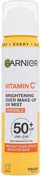 Garnier Vitamin C Brightening Over Make-Up UV Mist (Sonnenspray, SPF 50+, 75 ml)