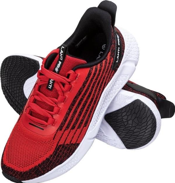 Lahti Pro 3d knitted shoes red and black, &quot44&quot, lahti (44)