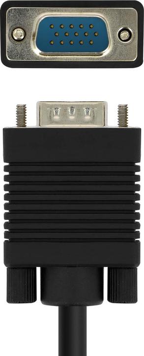 Immagine prodotto LinQ Cavo VGA maschio-maschio, 3 m Adattatore video nero (3 m, VGA)