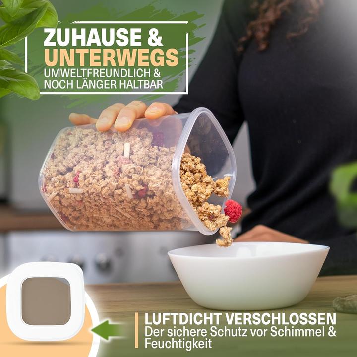 Produktbild Viwares 18-teiliges Vorratsdosen-Set