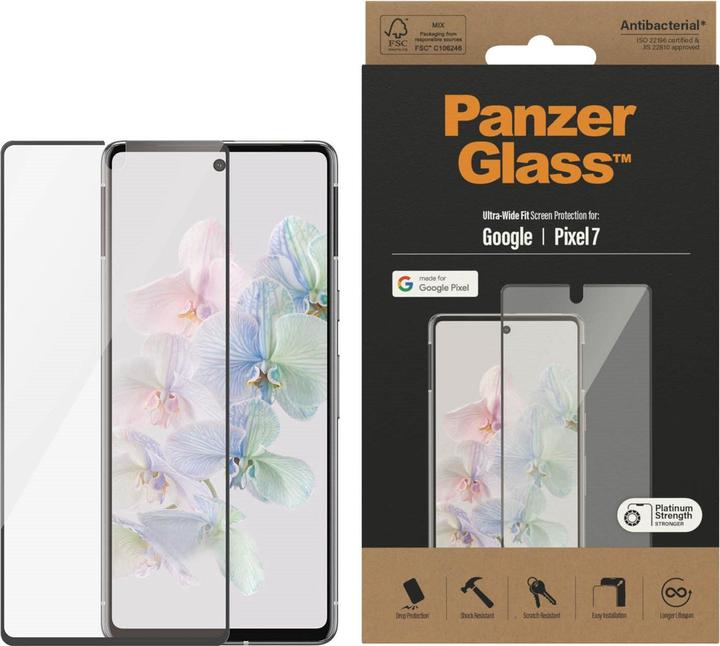 Produktbild PanzerGlass Displayschutz (1 Stück, Google Pixel 7)
