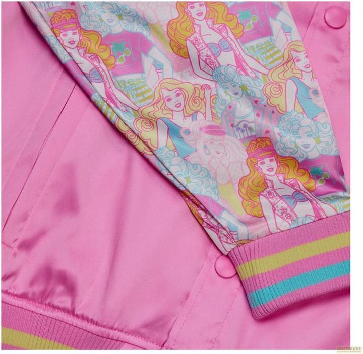 Actual product image Loungefly Mattel by Jacket Barbie 65th Anniversary Size XL (XL)
