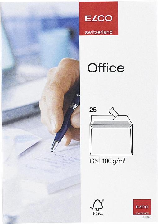Actual product image Elco Envelope Office, without window (C5, 25 x)