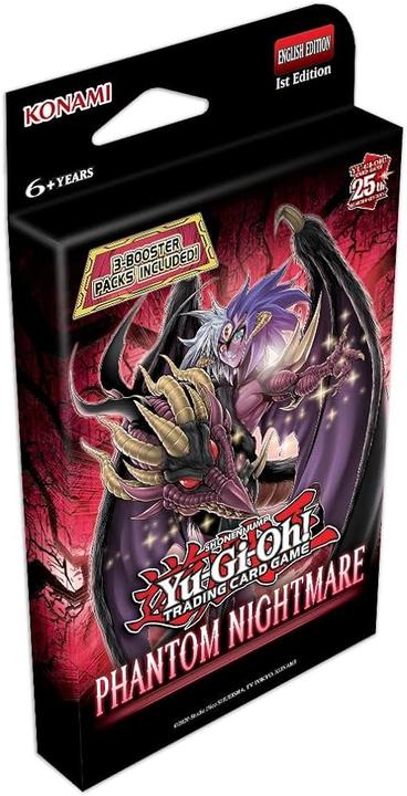 Produktbild Yu-Gi-Oh ! JCC - Pack de 3 Boosters Phantom Nightmare (Tuckbox cartonné) (Englisch, Booster Display)