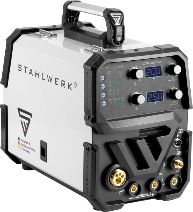 Image du produit Stahlwerk Soudeuse combinée 4 en 1 CTM-250 ST avec fonction plasma 200 A et 50 A