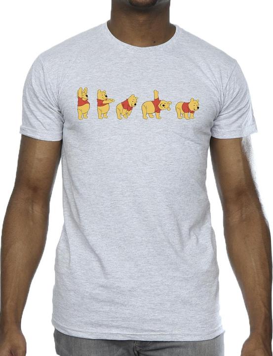 Immagine prodotto Disney Winnie The Pooh Stretching Maglietta Uomo (5XL)
