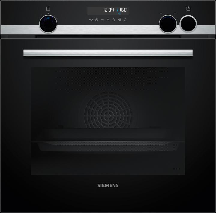 Siemens iQ500, built-in oven with steam support, 60 x 60 cm, stainless steel, HR578GFS7F