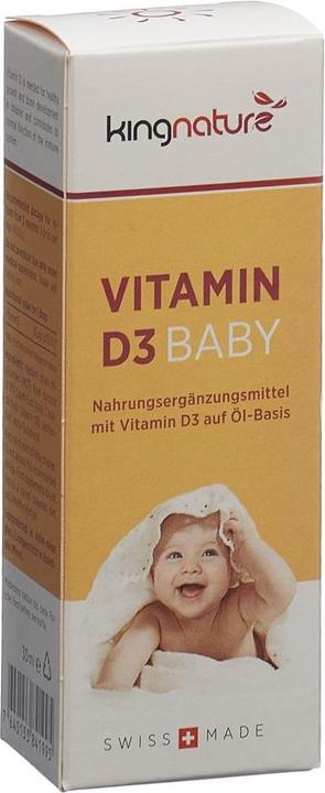Immagine prodotto Kingnature Vitamina D3 Bambino (1 Pezzo/i, Liquido, 103 g)