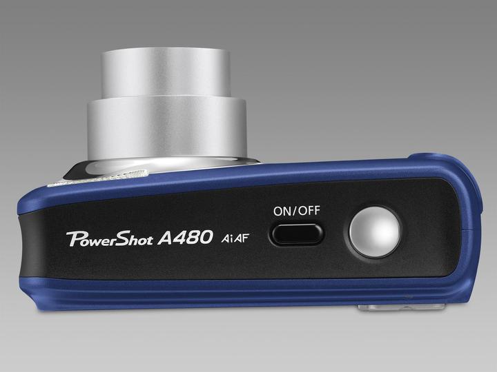 Immagine prodotto Canon PowerShot A480, 10 milioni di pixel, zoom 3,4x, blu (0.00 Mpx, 1/2,3'')