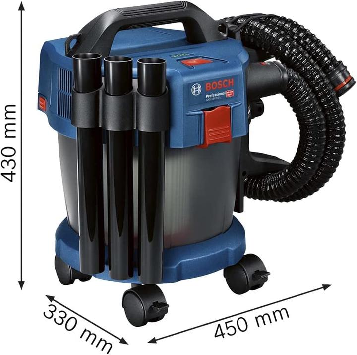 Actual product image Bosch Professional GAS 18V-10 L (Wet dry vacuum cleaner)