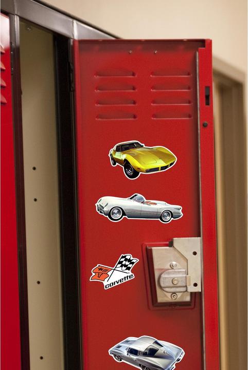 Produktbild Chevrolet Aufkleber Corvette Deluxe 50erPack Vinyl