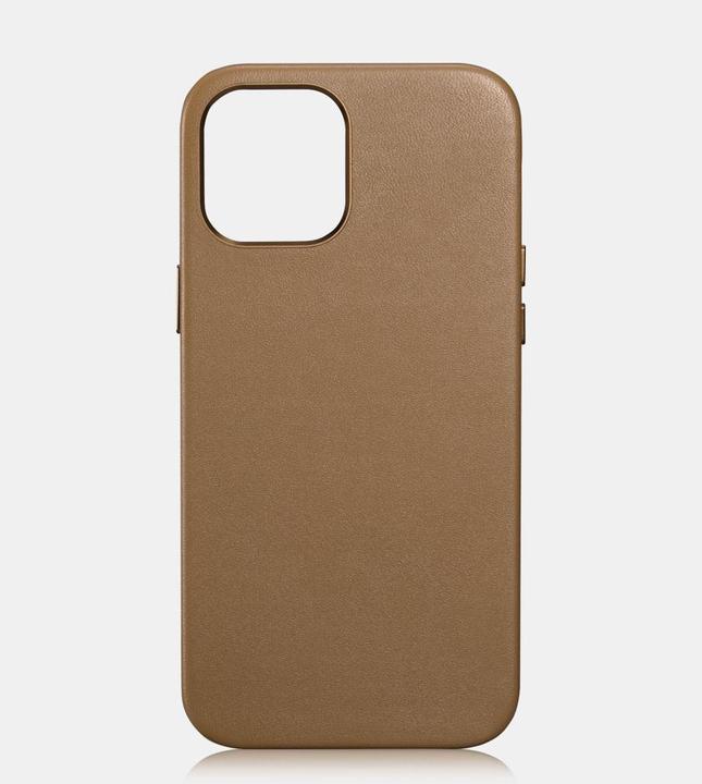 Produktbild iCarer Case Leather Genuine Leather Case for the iPhone 12 Pro (Apple iPhone 12 Pro, Apple iPhone 12)