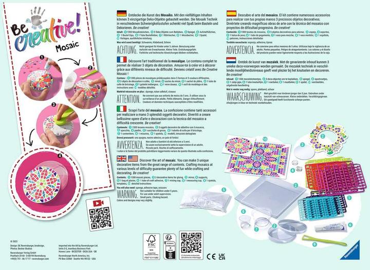 Actual product image Ravensburger Mosaic Maxi Romantic