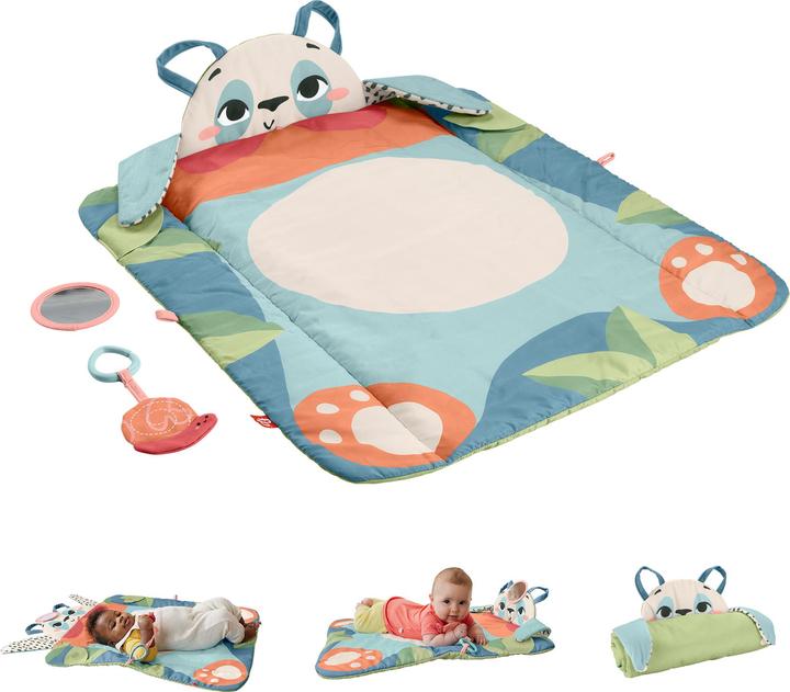 Produktbild Fisher-Price Rolli-Roll Panda Spielmatte
