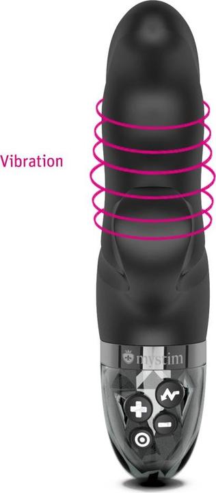 Image du produit Mystim Vibromasseur Hop Hop Bob eStim Black
