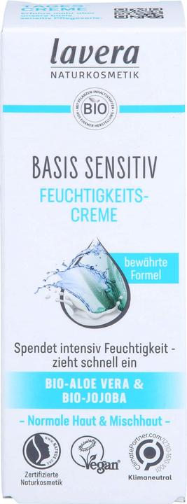 Produktbild Lavera basis sensitiv (50 ml, Tagescreme, Bis SPF 10)