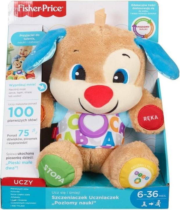 Actual product image Fisher-Price Fisher Price Szczeniaczek Uczniaczek Poziomy Nauki (FPM71)