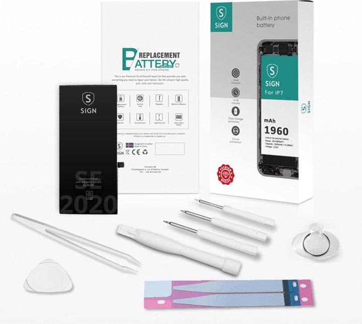 SIGN Kit completo per la sostituzione della batteria - iPhone SE 2020