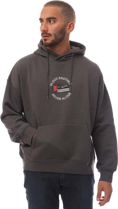 Blood-Brother Badged Basket Kapuzenpullover