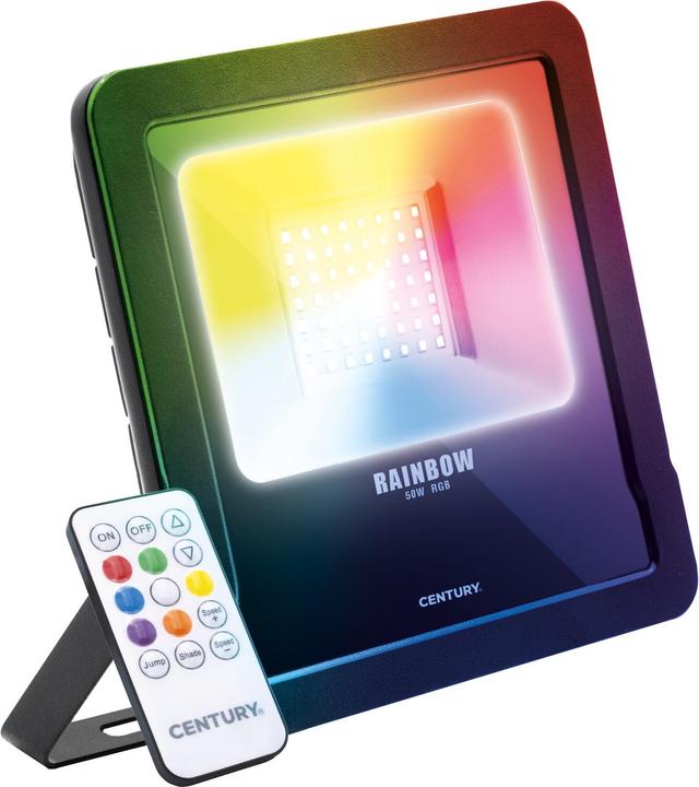 Produktbild Century Rainbow Flutlicht 50 Watt, IP65 inkl. Fernbed. (IP65)
