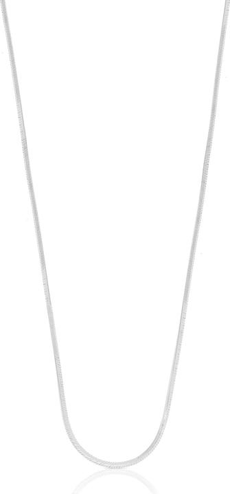 Immagine prodotto Muau Collana serpente oro bianco 750, 1mm, 42cm (Oro bianco 750/18 carati, 42 cm)
