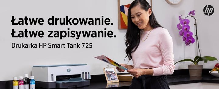 Produktbild HP 725 Thermal Inkjet DPI pro Minute WLAN (Thermodirekt, Farbe)