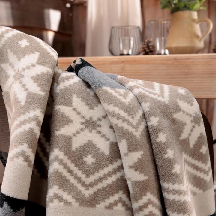 Produktbild Biederlack Wohndecke Winter Braid (150 x 200 cm)