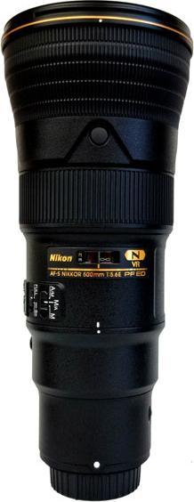 Image du produit Nikon AF-S Nikkor 500mm f/5.6E PF ED VR - (EU) (Nikon F, Plein format, APS-C / DX)