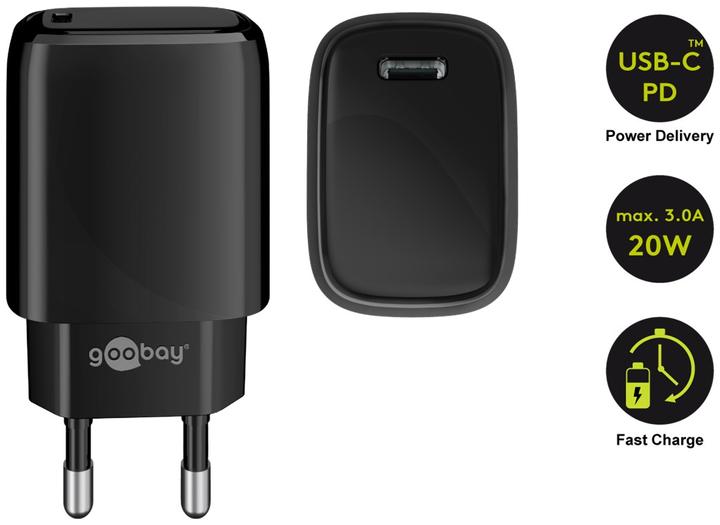 Produktbild Goobay Lightning / USB-C PD-Ladeset 20W (20 W)
