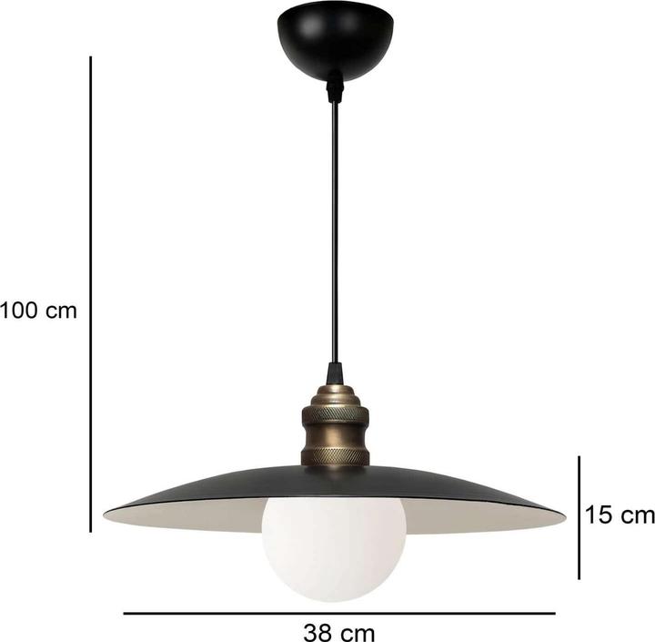 Actual product image Opviq Ecruvia Chandelier (E27)