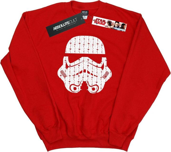 Produktbild Star Wars Christmas Stormtrooper Helmet Sweatshirt (XXL)