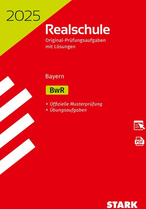 Produktbild Original-Prüfungen Realschule 2025 - BwR - Bayern (Deutsch, 2024)
