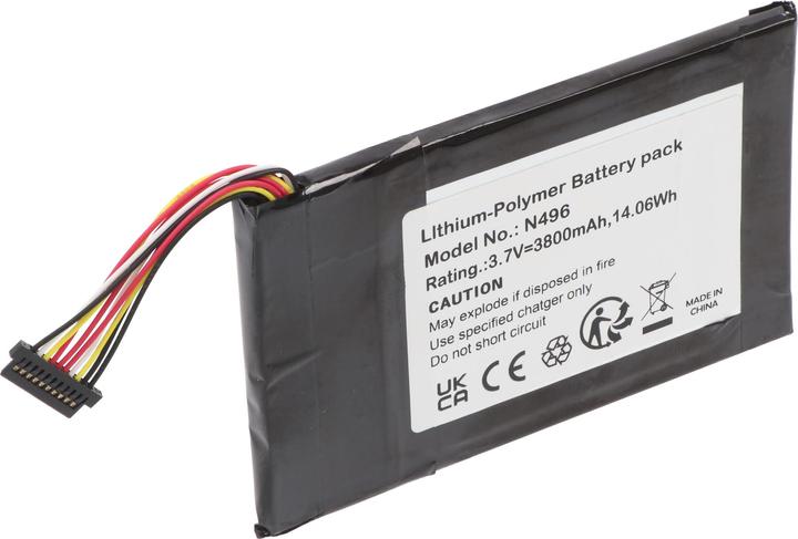 Produktbild XCell AKKU 3.7V 3.800mAh 14.06Wh Li-Polymer N496 für GPS Magellan TRX7
