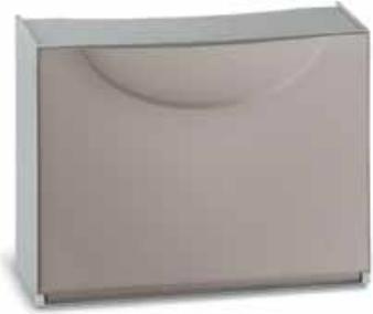 Actual product image Terry Harmony Shoe Box Closed Grey