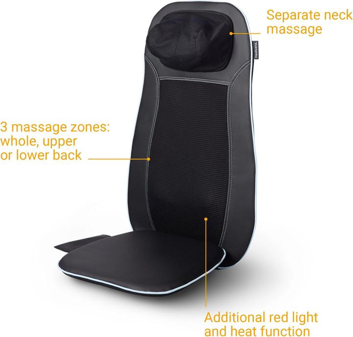 Actual product image Medisana Shiatsu massage seat cover