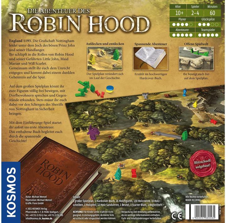 Productafbeelding Kosmos De avonturen van Robin Hood (Duits)