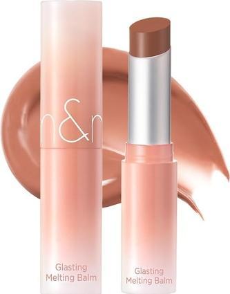 Rom&Nd Glasting Melting Balm - 6 Colors for Glossy, Plumping Lips and Moisture