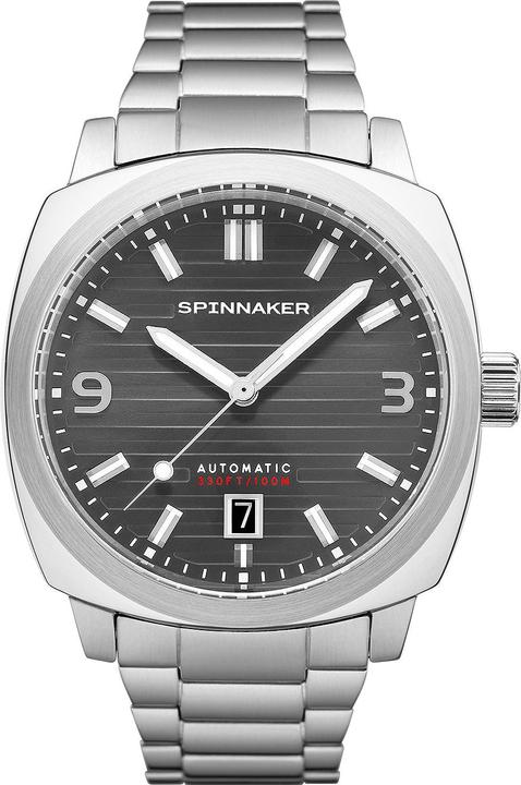 Actual product image Spinnaker SP-5073-11 Hull Automatic 42mm 10ATM (Analogue wristwatch, 42 mm)