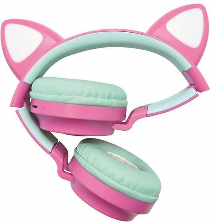 Produktbild Lexibook Barbie Bluetooth headphones with light (HPBTKTBB)