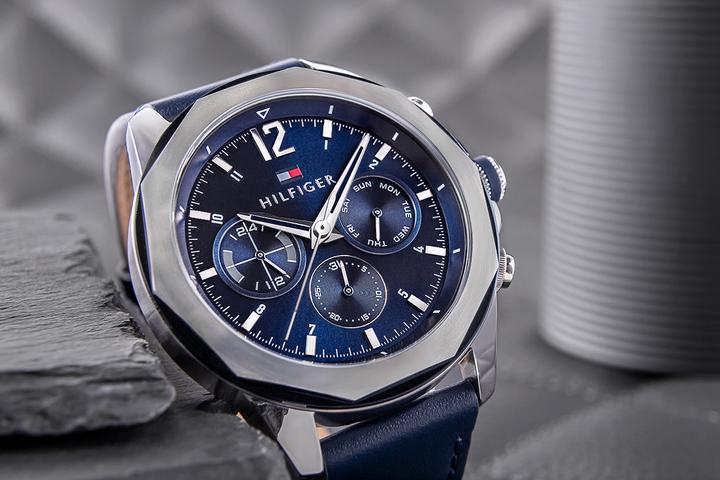 Actual product image Tommy Hilfiger Lars (Analogue wristwatch, 46 mm)