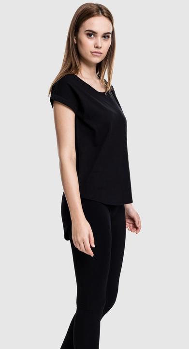 Actual product image Urban Classics Ladies Long Back Shaped Slub Tee (L)
