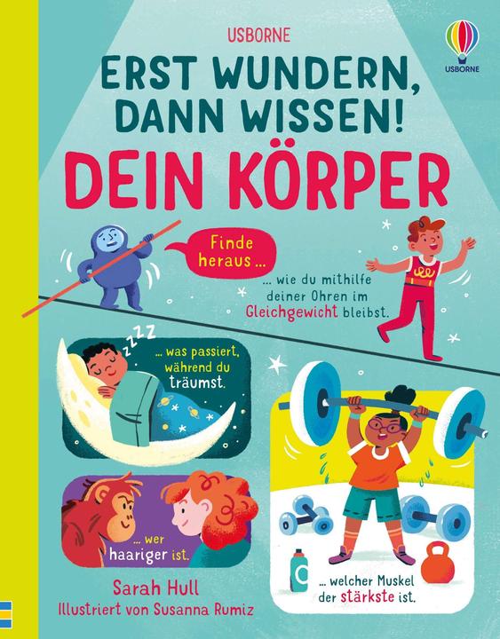Image du produit Erst wundern, dann wissen! Dein Körper (Allemand, Sarah, Hull, 2024)