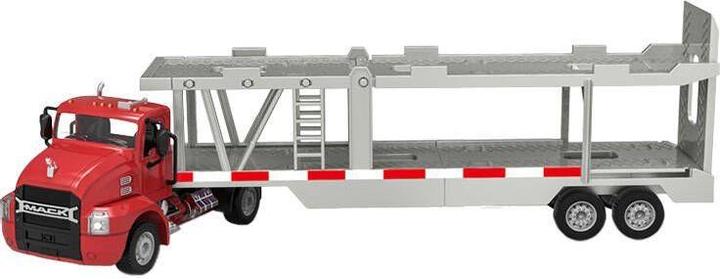 Actual product image Double Remote-controlled truck 1:26 (red) (Car Transporter) E583-003