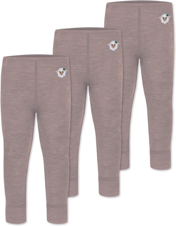 Normani 3er Pack Baby Merino Lange Unterhose „Tutira" - 9505