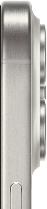 Produktbild Apple iPhone 15 Pro (1000 GB, White Titanium, 6.10", SIM + eSIM, 48 Mpx, 5G)