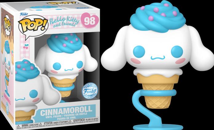 Actual product image Funko POP! Hello Kitty and Friends - Cinnamoroll as Ice Cream Exclusive