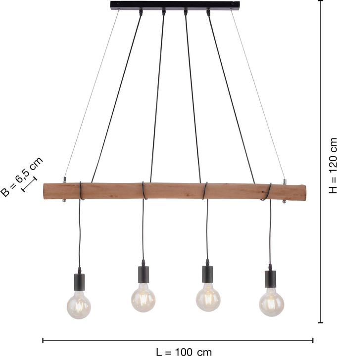 Actual product image Selltec DAMIAN pendant lamp (E27)