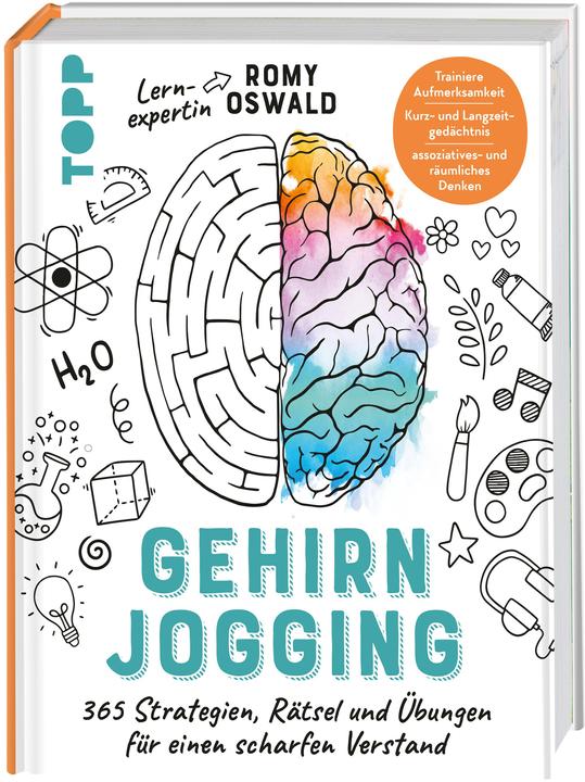Immagine prodotto Gehirnjogging - 365 Strategien, Rätsel und Übungen für einen scharfen Verstand (Tedesco, Romy Oswald, 2022)