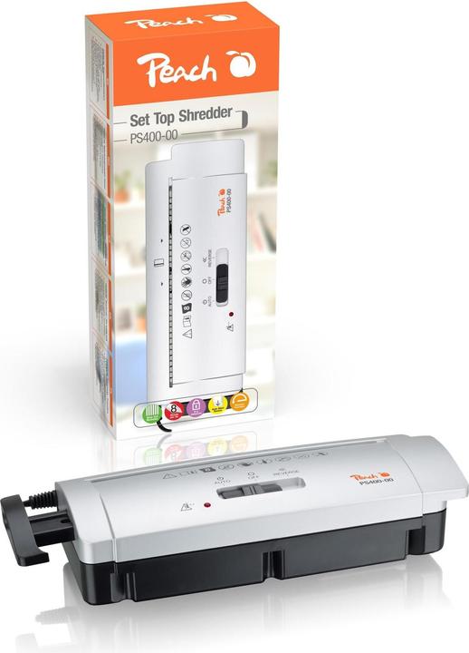 Produktbild Peach Aktenvernichter PS400-00 (Streifenschnitt)