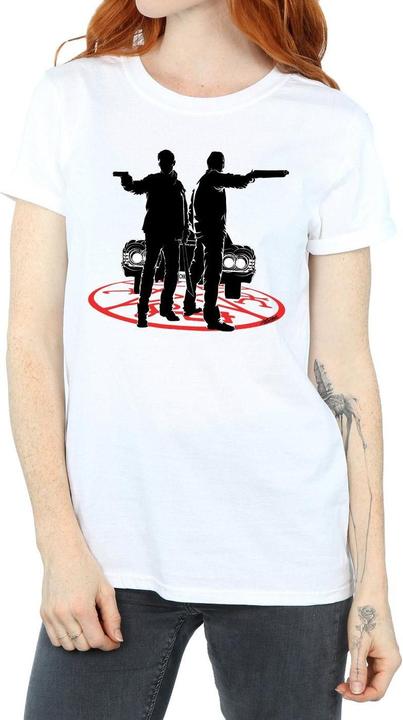 Immagine prodotto Supernatural Sam And Dean Silhouette Maglietta Ampia Donna (3XL)